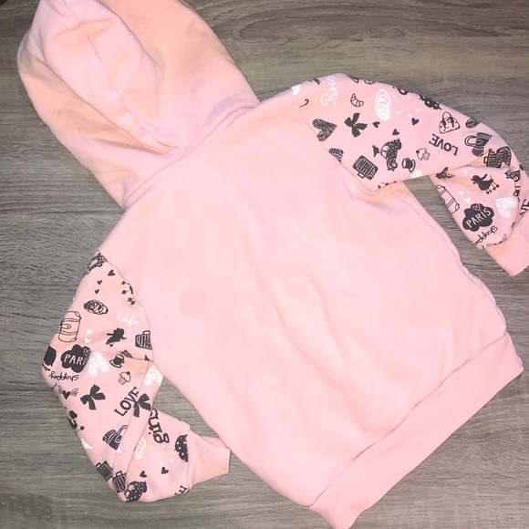 Pulla Bulla Girls Paris Hoodie Zip set - Picture 4 of 6